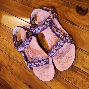 Teva Hurricane water-friendly sandals, size 2